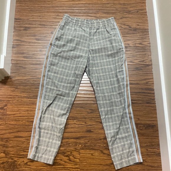 Zara high-waisted plaid pants - Picture 2 of 3